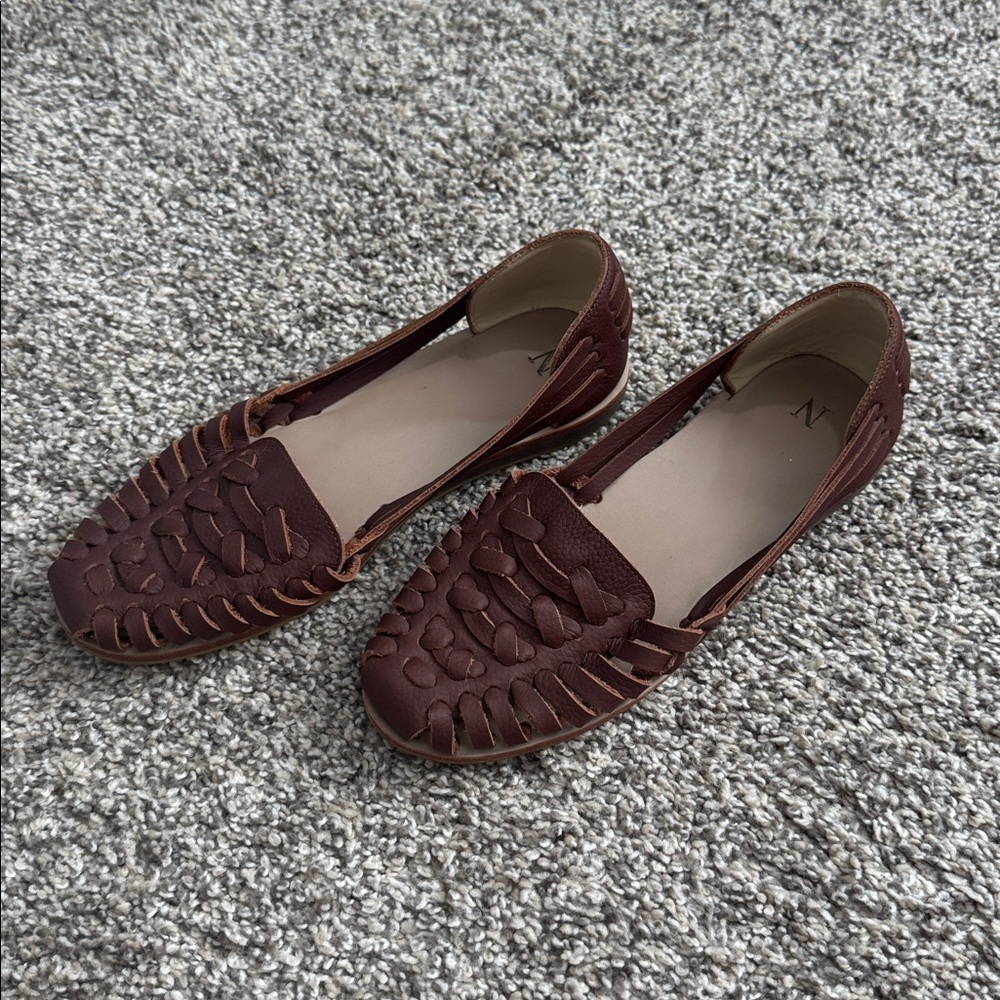 Nisolo Brown Leather Sandals